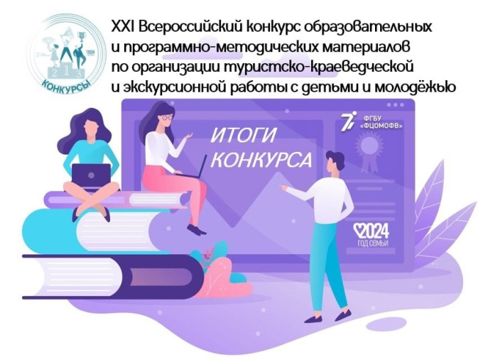 Итоги XXI Всероссийского конкурса образовательных и программно-методических материалов по организации туристско-краеведческой и экскурсионной работы с детьми и молодежью Итоги XXI Всероссийского конкурса образовательных и программно-методических материалов по организации туристско-краеведческой и экскурсионной работы с детьми и молодежью.